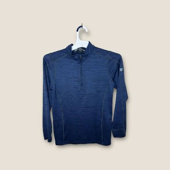 Kuhl Boys Alloy Quarter Zip Underlayer Shirt Size Large 14-16 - Picture 1 of 7